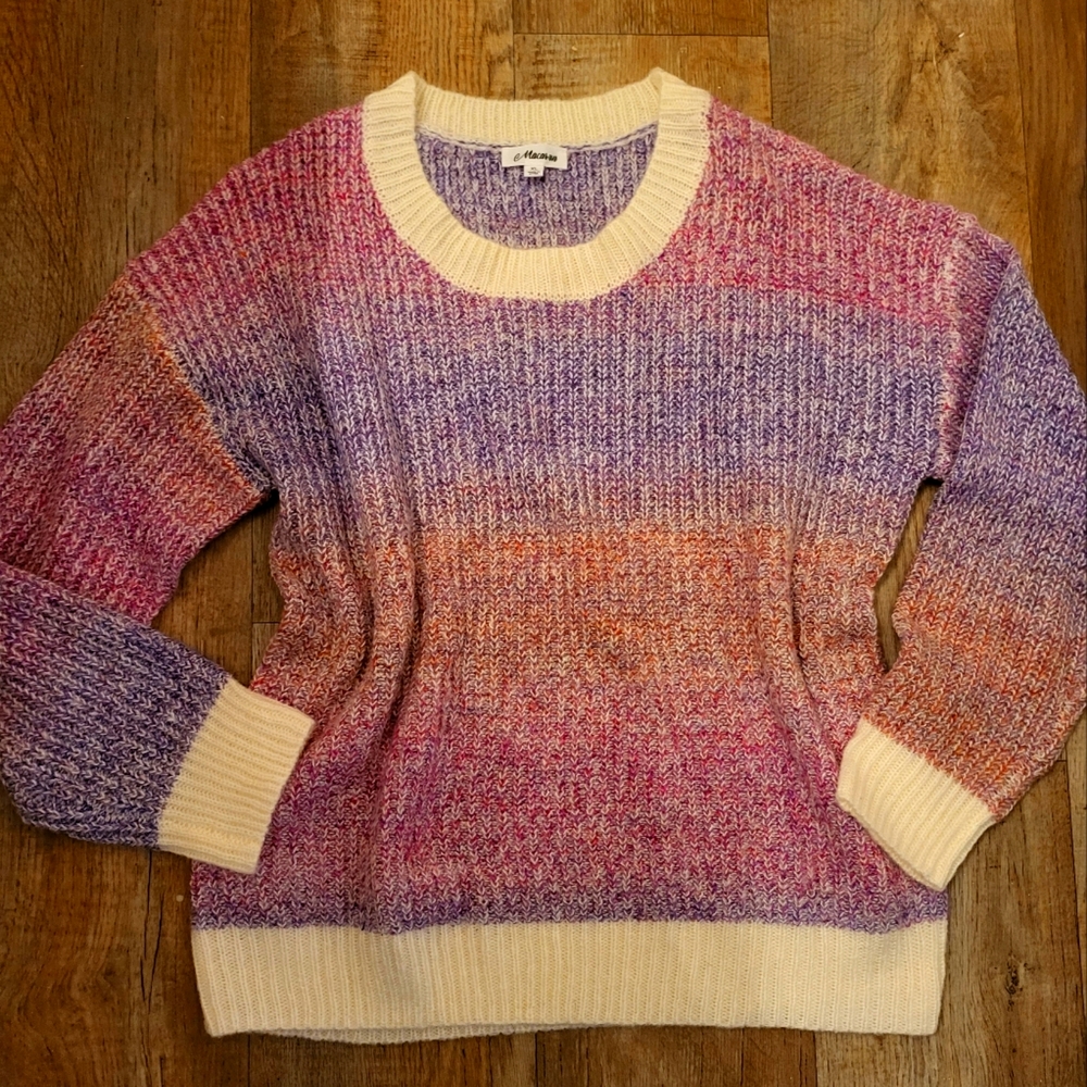 Cute and Colorful Sweater, Size XL